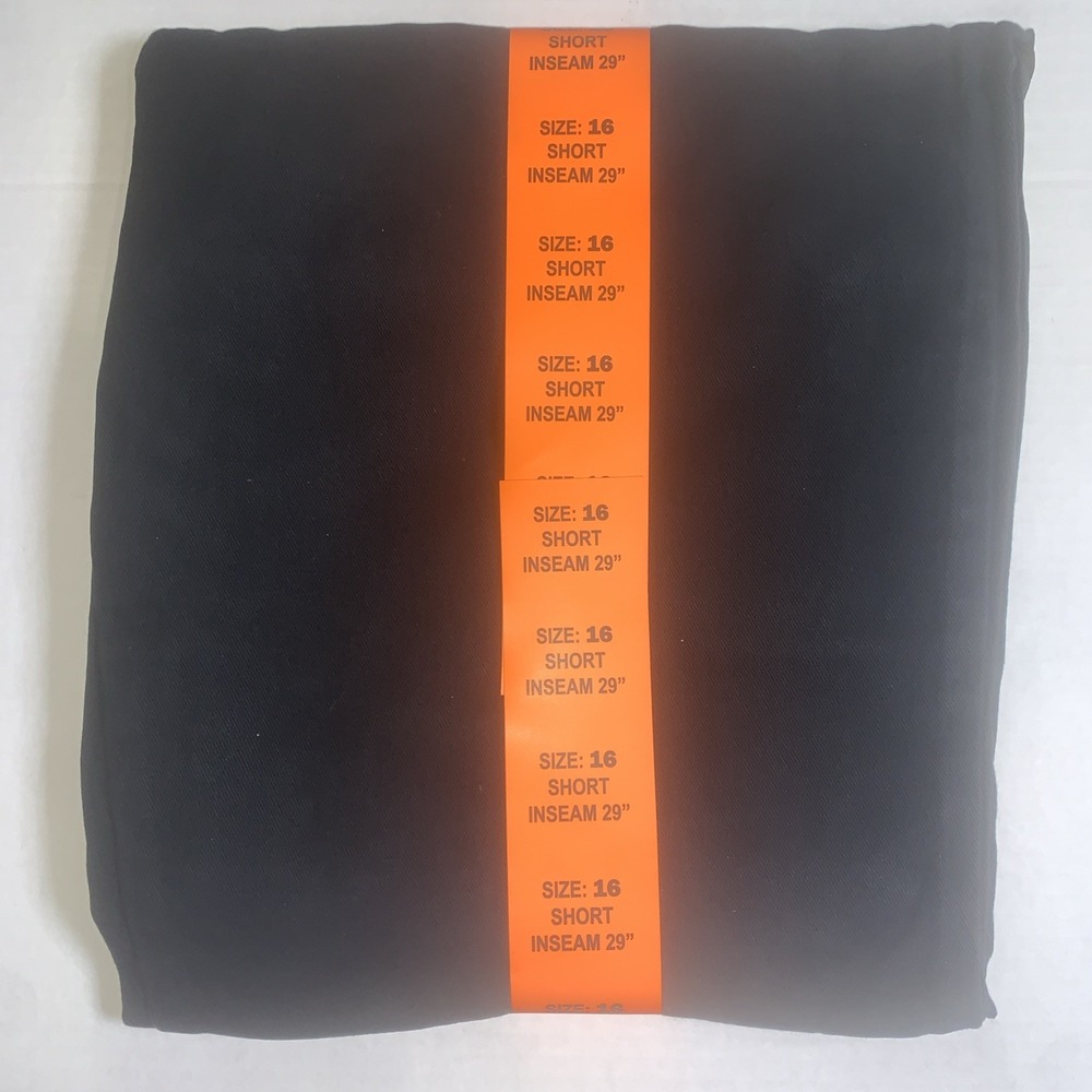 NEW Gloria Vanderbilt Original Slimming Jean Amanda Womens Sz 16 Short Black - Picture 4 of 4